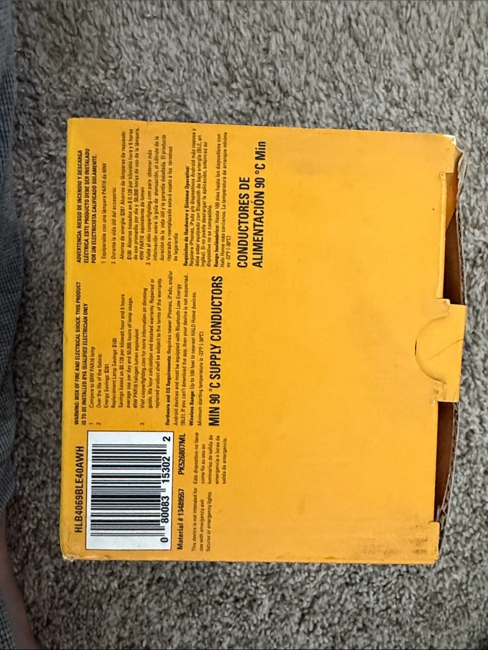 Halo Home Smart Direct Mount Downlight NIB with Anyplace Dimmer